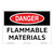 Danger/Flammable Materials Sign (OS1075DH-)