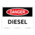 Danger/Diesel Sign (OS1085DH-)