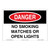 Danger/No Smoking Sign (OS1095DH-)
