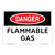 Danger/Flammable Gas Sign (OS1111DH-)