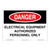Danger/Electrical Equipment Sign (OS1116DH-)