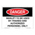 Danger/Manlift Sign (OS1128DH-)