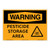 Warning/Pesticide Storage Area Sign (OS1132WH-)