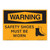Warning/Safety Shoes Sign (OS1137WH-)