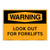 Warning/Look Out For Forklifts Sign (OS1157WH-)