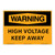 Warning/High Voltage Sign (OS1161WH-)