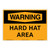 Warning/Hard Hat Area Sign (OS1166WH-)