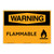 Warning/Flammable Sign (OS1168WH-)
