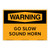 Warning/Go Slow Sign (OS1172WH-)
