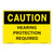 Caution/Hearing Protection Required Sign (OS1194CH-)
