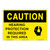 Caution/Hearing Protection Required Sign (OS1195CH-)
