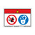 Danger/Equipment Starts Automatically Label (WF2-014-DH)