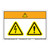 Warning/Electric Shock Hazard Label (WF2-119-WH)