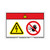 Danger/Hazardous Voltage Label (WF2-126-DH)