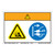 Warning/Pressurized Device Label (WF2-139-WH)