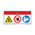 Danger/Crush Hazard Label (WF3-055-DH)