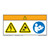Warning/Electric Shock Hazard Label (WF3-089-WH)