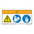Warning/Hazardous Voltage Label (WF3-098-WH)