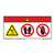 Danger/Keep Off Conveyor Label (WF3-100-DH)