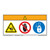 Warning/Crush Hazard Label (WF3-151-WH)
