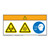 Warning/Radiation Hazard Label (WF3-154-WH)