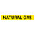 NATURAL GAS Pipe Marker (PS-PE2Y)