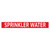 SPRINKLER WATER Pipe Marker (PS-PR4R)
