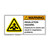 Warning/Ozone Warning Label (H4006-F93WH)