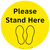 Please Stand Here (FM101-BALD38)