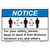  Notice/Keep 6 Feet Distance (F1365-)  