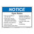Notice/Gym Rules (F1386-) 