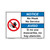 Notice/No Mask No Service (F1399-)