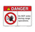 Danger/Do not Enter During Range (C27109-10)