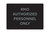 RMO Authorized Personnel Only (C27109-16)