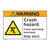 Warning/Crush Hazard Floor Markers (FM116-)