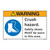 Warning/Crush Hazard Floor Marker (FM122-)