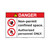 Danger/Non-Permit Floor Marker (FM170-)