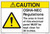 Caution/OSHA/NEC regulations Marker (FM174-)