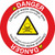 Danger/Chemical Storage Floor Marker (FM109-)
