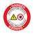 Danger/Hazardous Voltage Floor Marker (FM143-)