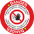 DANGER/Permit-required confined space (FM204-)
