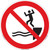 No Jumping Into Water (FIS6644-)