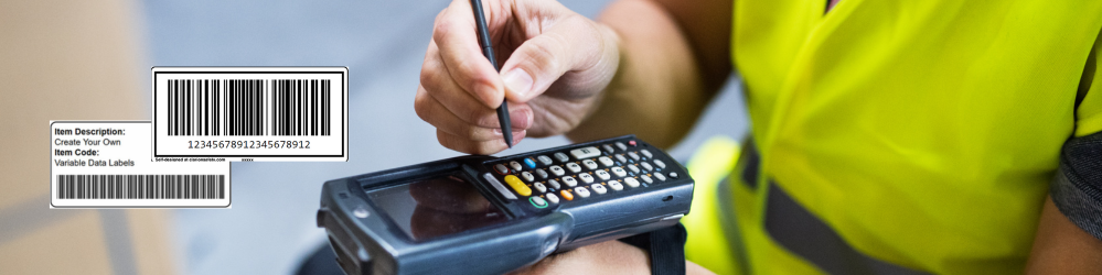 Custom barcode labels for inventory tracking, efficiency, and organization