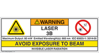 Laser Hazard Labels