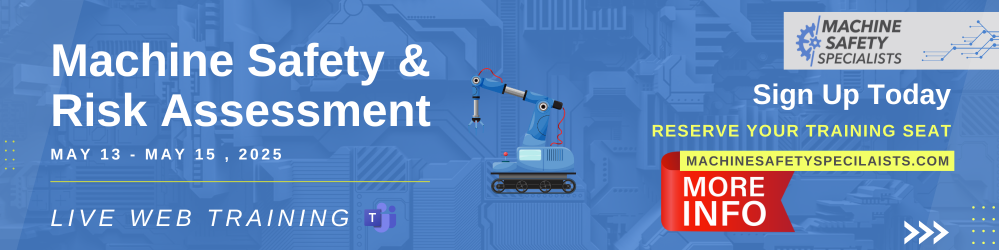 Machine safety training course with ANSI B11.26 compliance and risk assessment best practices