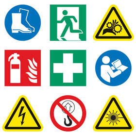 Clarion Safety Symbols
