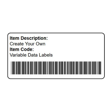 Variable Data Safety Labels